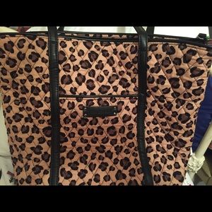 Vera Bradley Leopard Chic Pattern Purse